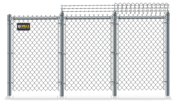 Mini Mesh Anti-Climb Chain Link fence contractor in Louisville, Kentucky