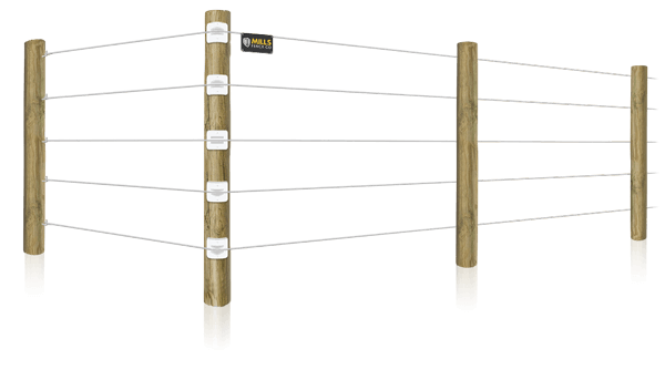 Poly coat horse and farm fence in the Louisville, Kentucky area.