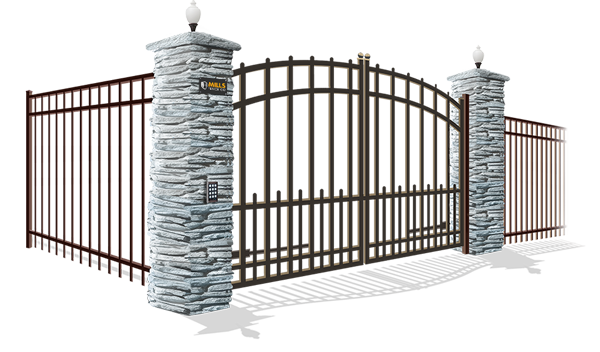 Estate gate options in the Louisville, Kentucky area.