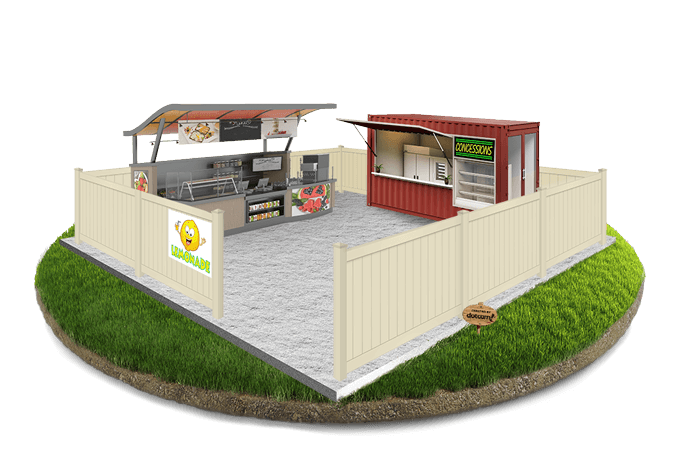 Commercial Vinyl fence company in the Louisville, Kentucky area.