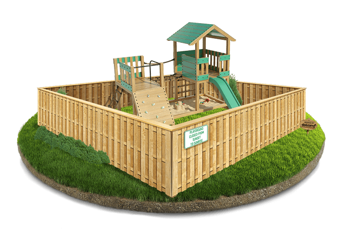 Commercial Wood fence contractor in the Louisville, Kentucky area.