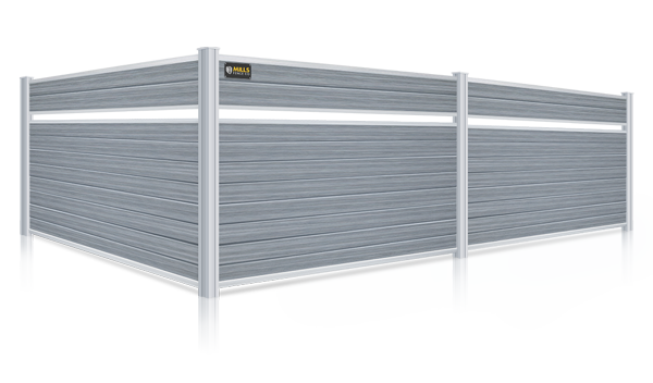 Composite Fence installation for the Louisville, Kentucky area.