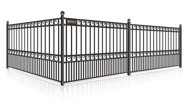 Wrought Iron fence supplies and parts for sale for the Louisville, Kentucky area.