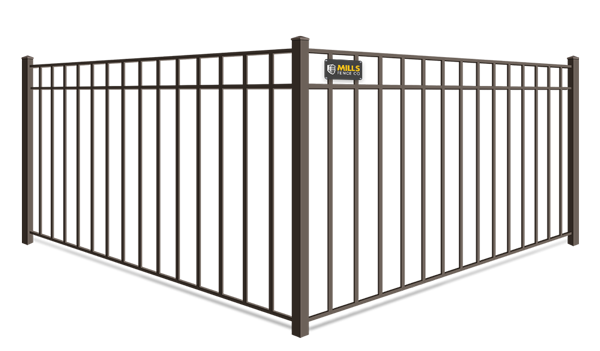 3 Rail aluminum fence company in Louisville, Kentucky