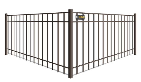 Flat Top aluminum fence company in Louisville, Kentucky