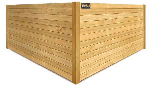 Horizontal wood fence company in Louisville, Kentucky