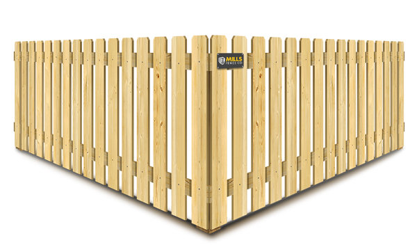 Picket wood fence company in Louisville, Kentucky