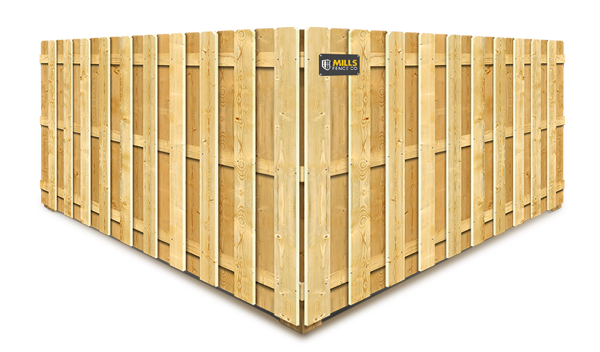 Shadowbox wood fence company in Louisville, Kentucky