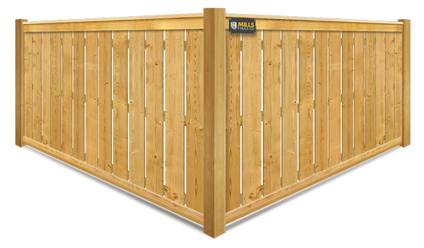 Spaced Picket wood fence company in Louisville, Kentucky