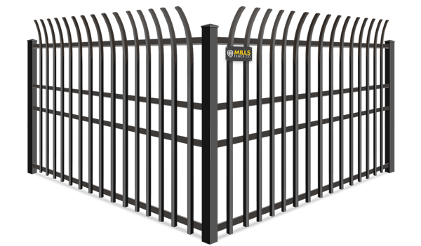 High Security Flat Top Pickets wrought iron fence company in Louisville, Kentucky