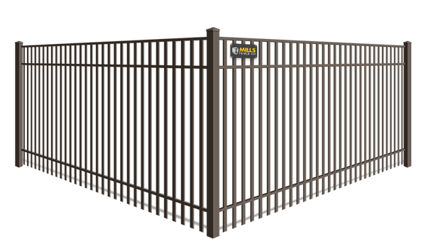 Double Picket Ornamental Steel fence company in Louisville, Kentucky