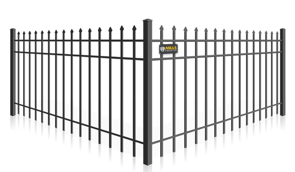 Pressed Point wrought iron fence company in Louisville, Kentucky