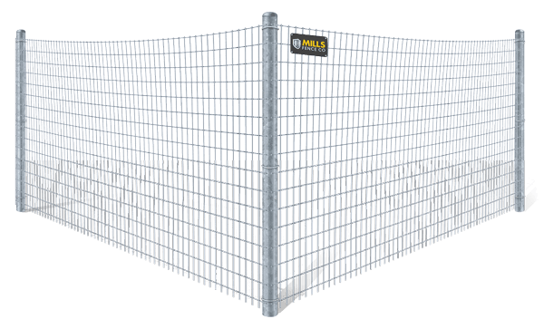 2x4 Wire Driven Temporary fence company in Louisville, Kentucky