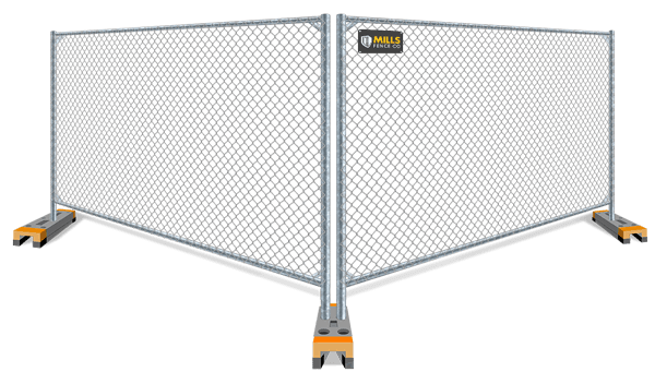 Chain Link Panels Temporary fence company in Louisville, Kentucky