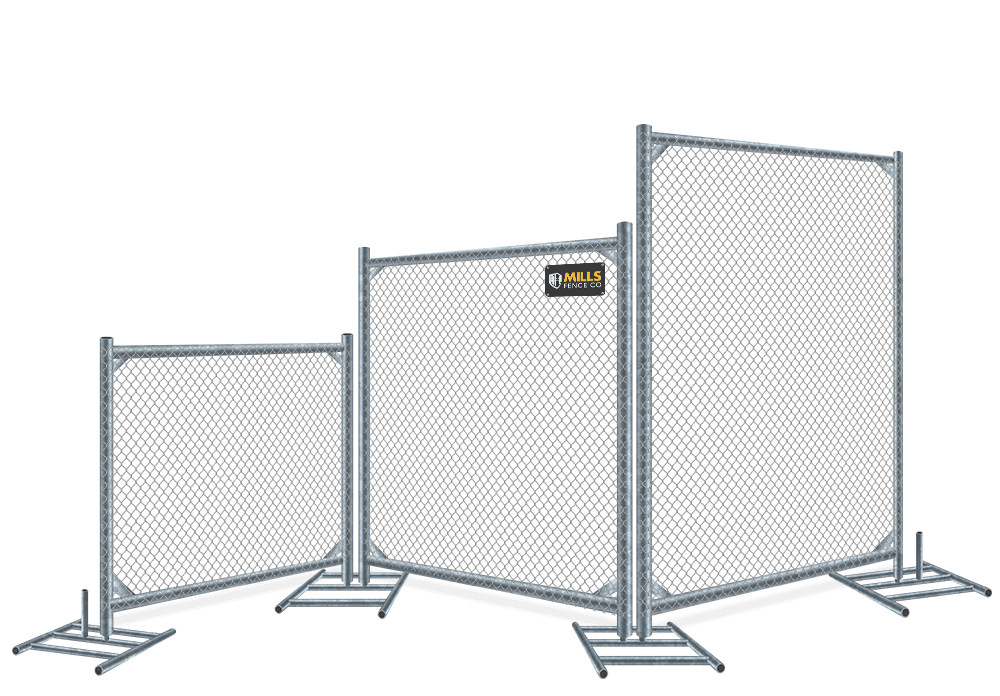 Temporary fence height options Louisville, Kentucky