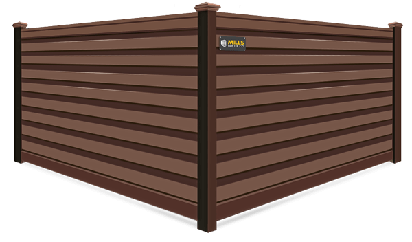 Woodland Horizontal Privacy Trex fence company in Louisville, Kentucky