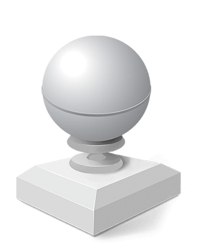 Ball Vinyl Post Cap in Louisville, Kentucky