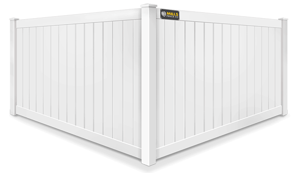 Full Privacy vinyl fence contractor in Louisville, Kentucky