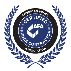 AFA logo American Fence Association - Certified Fence Contractor