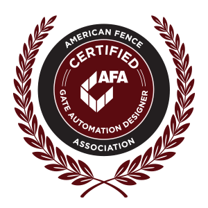 AFA logo American Fence Association - Certified Automation Designer